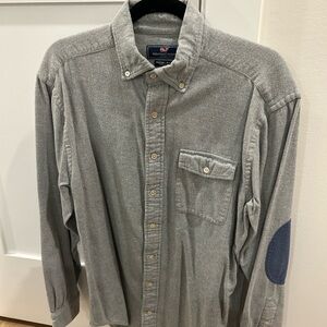 Vineyard Vines Gray Button Down Shirt